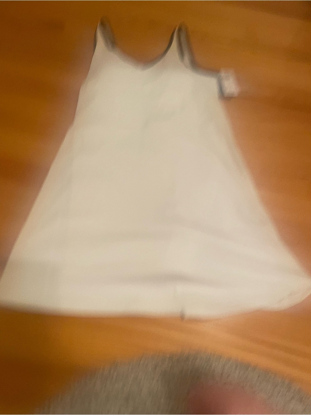 Athleta White Sleeveless A-Line Dress